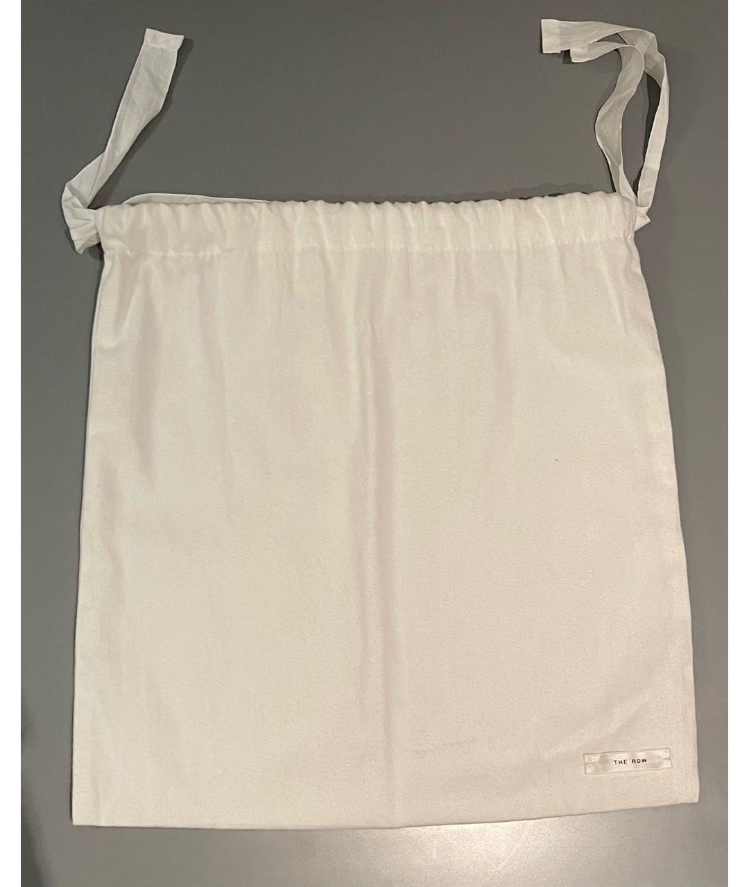 THE ROW Коричневая кожаная сумка с короткими ручками, фото 7