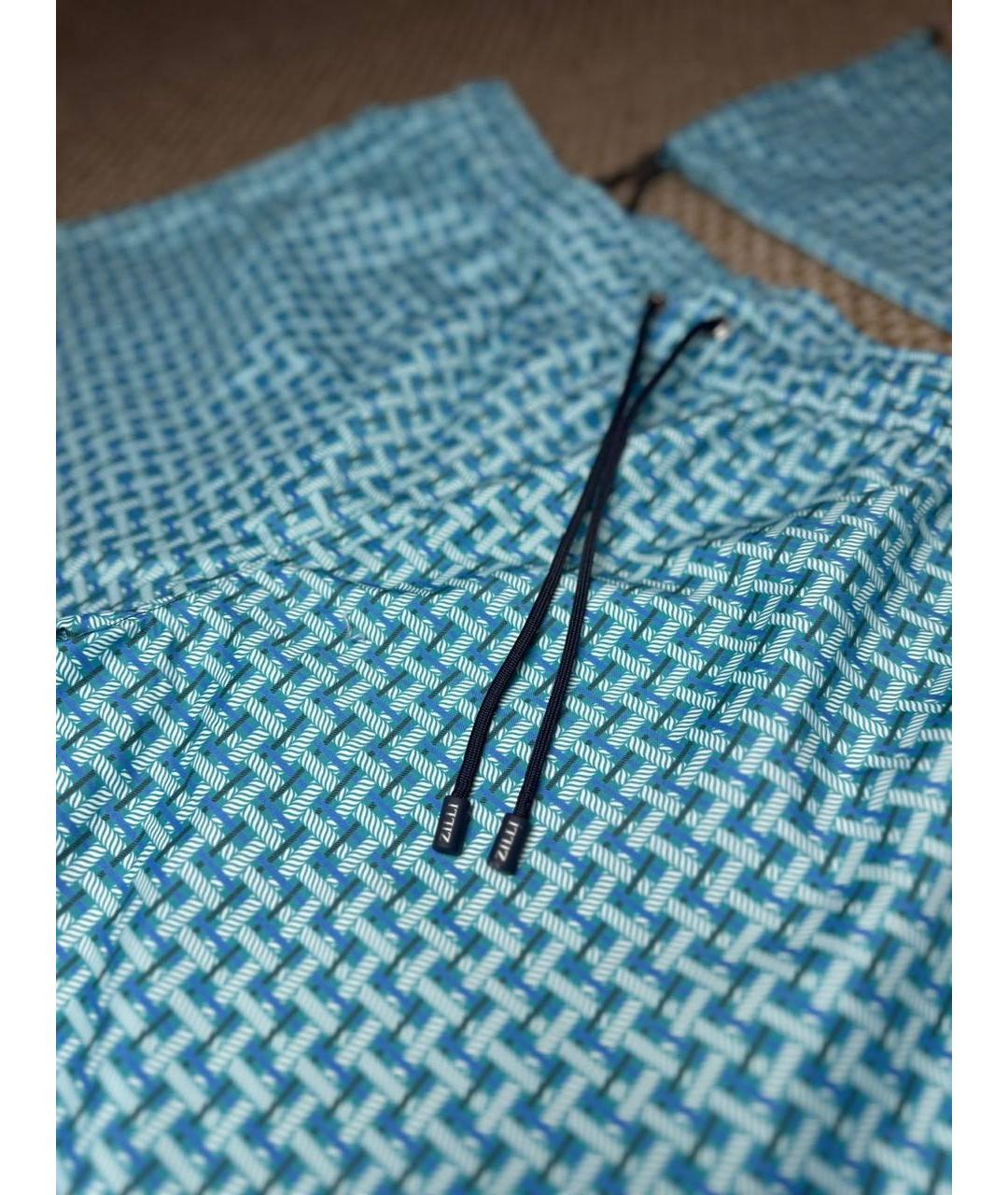 ZILLI Голубые плавки, фото 5