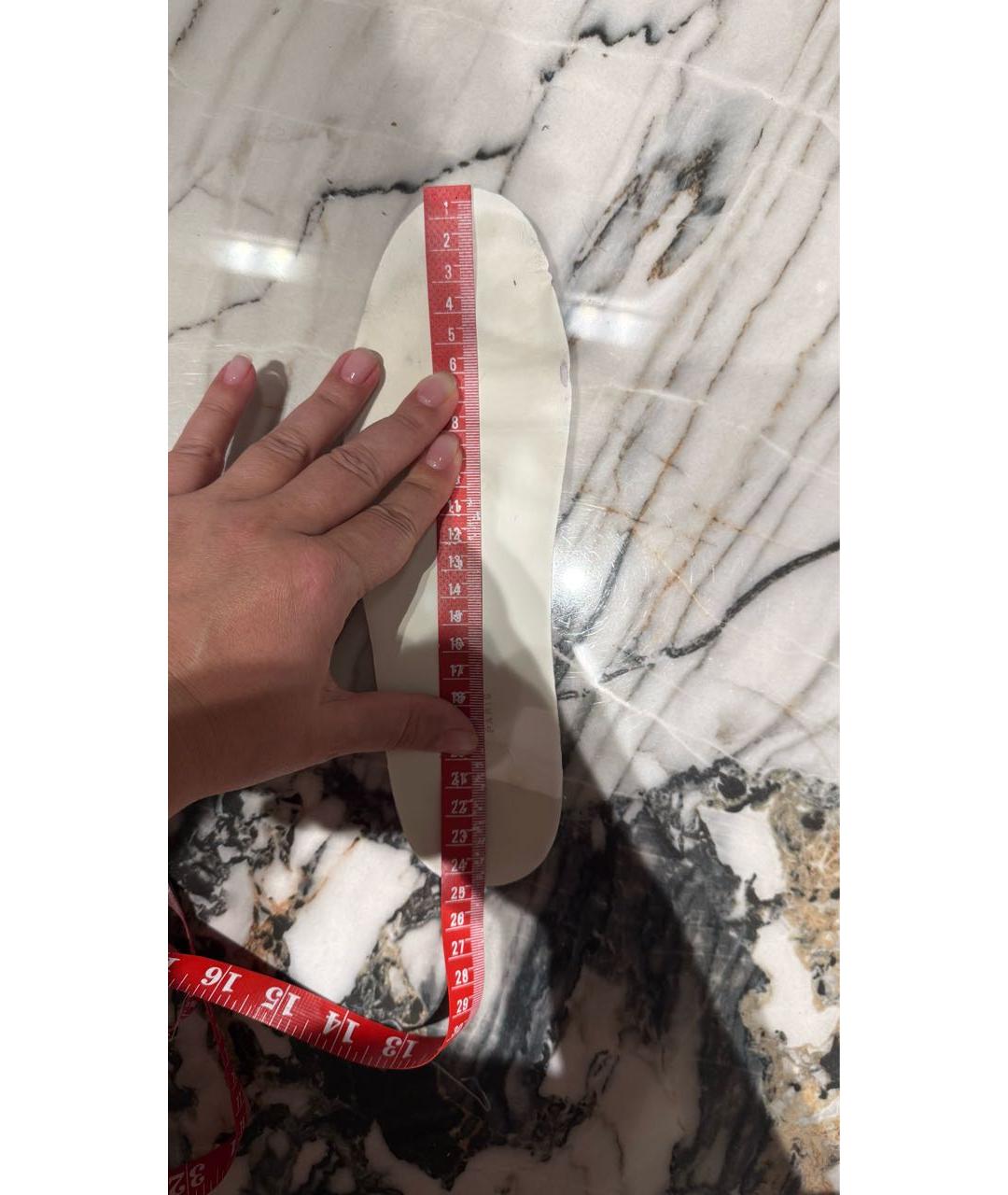 CHRISTIAN DIOR Серые текстильные кеды, фото 4