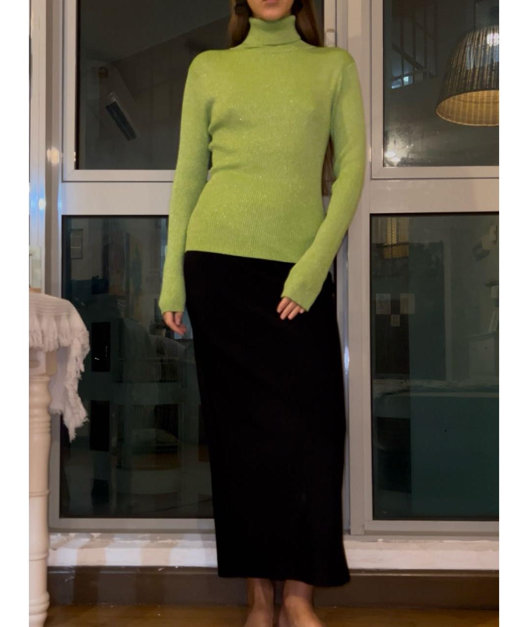 ARMANI EXCHANGE Зеленая хлопковая водолазка, фото 5