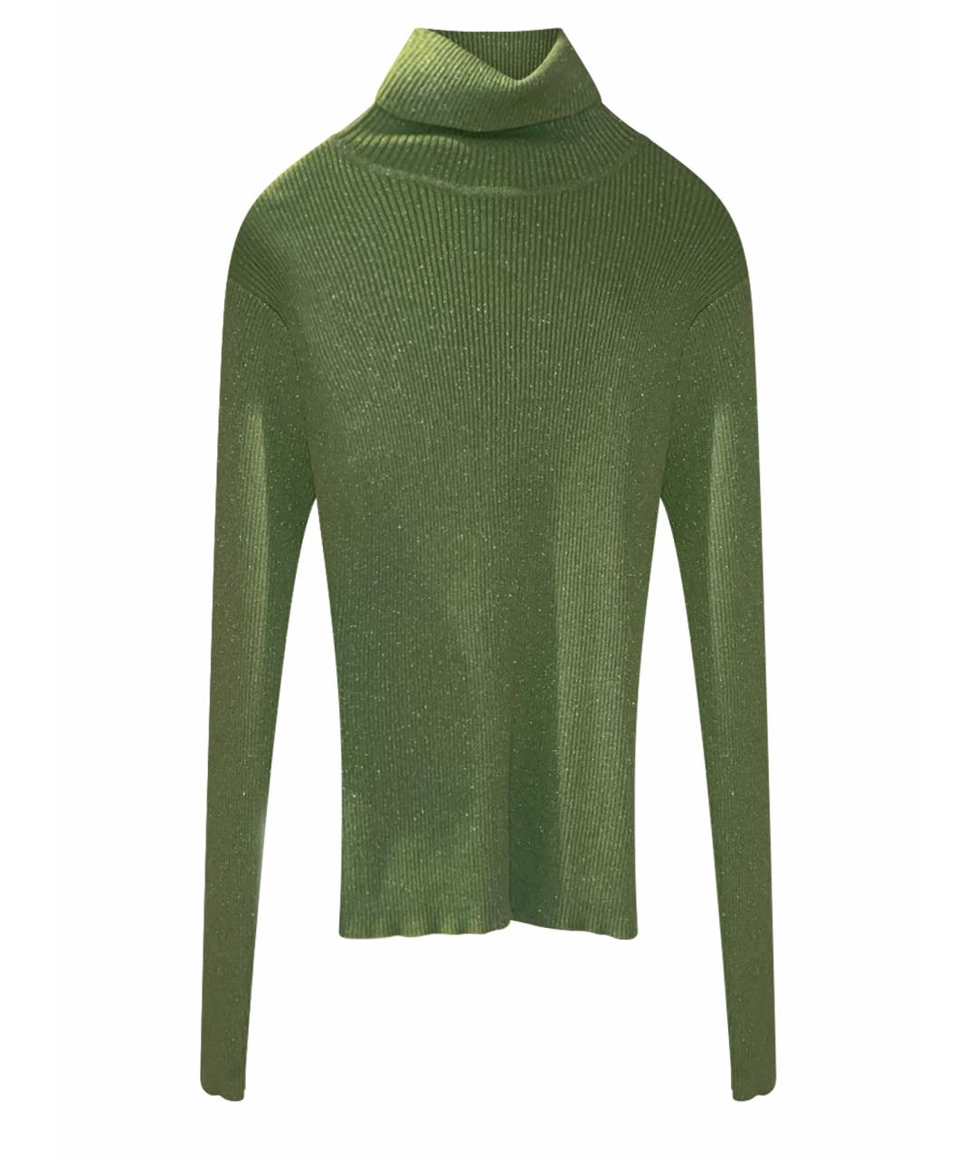 ARMANI EXCHANGE Зеленая хлопковая водолазка, фото 1