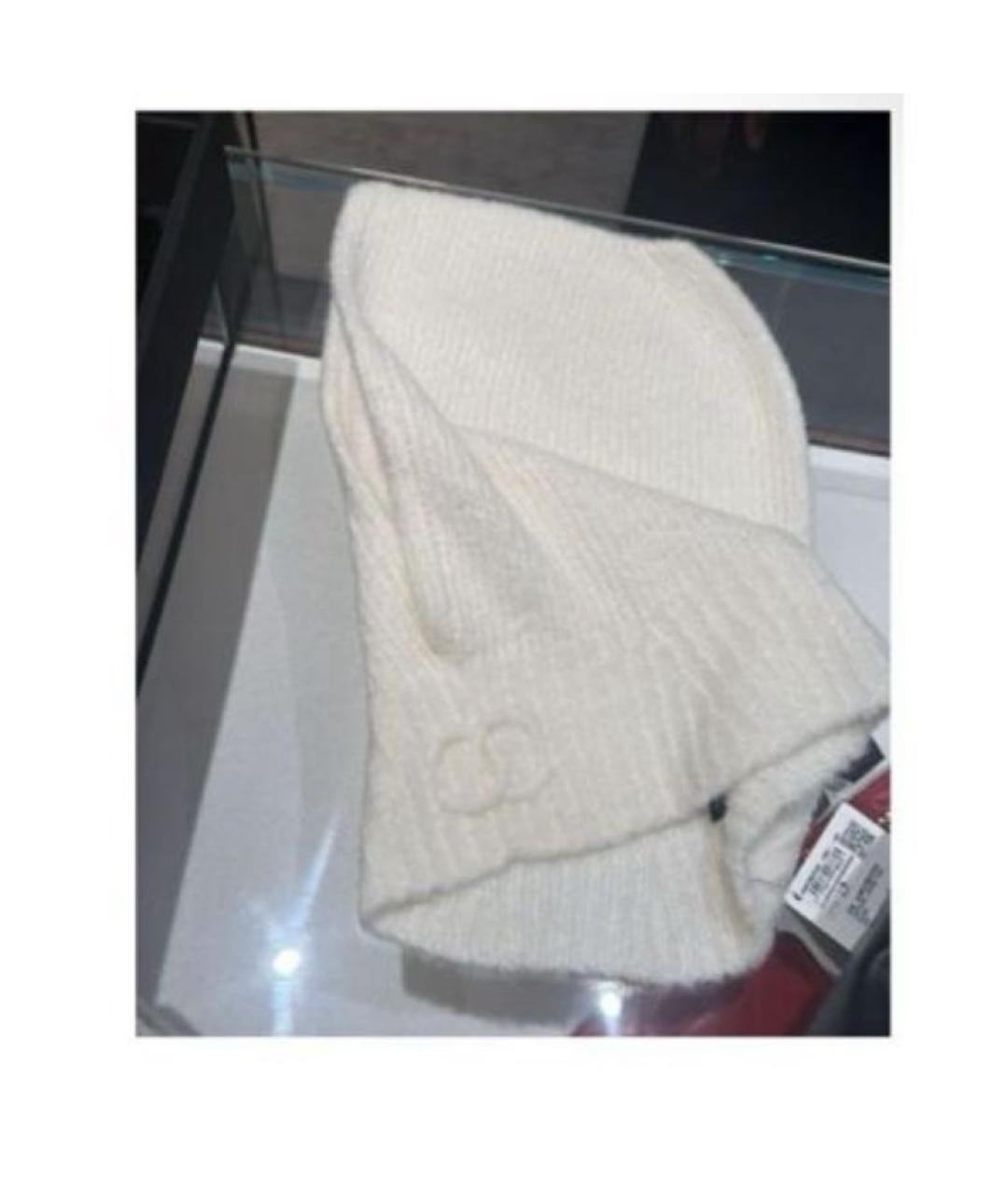 CHANEL Белая шапка, фото 2