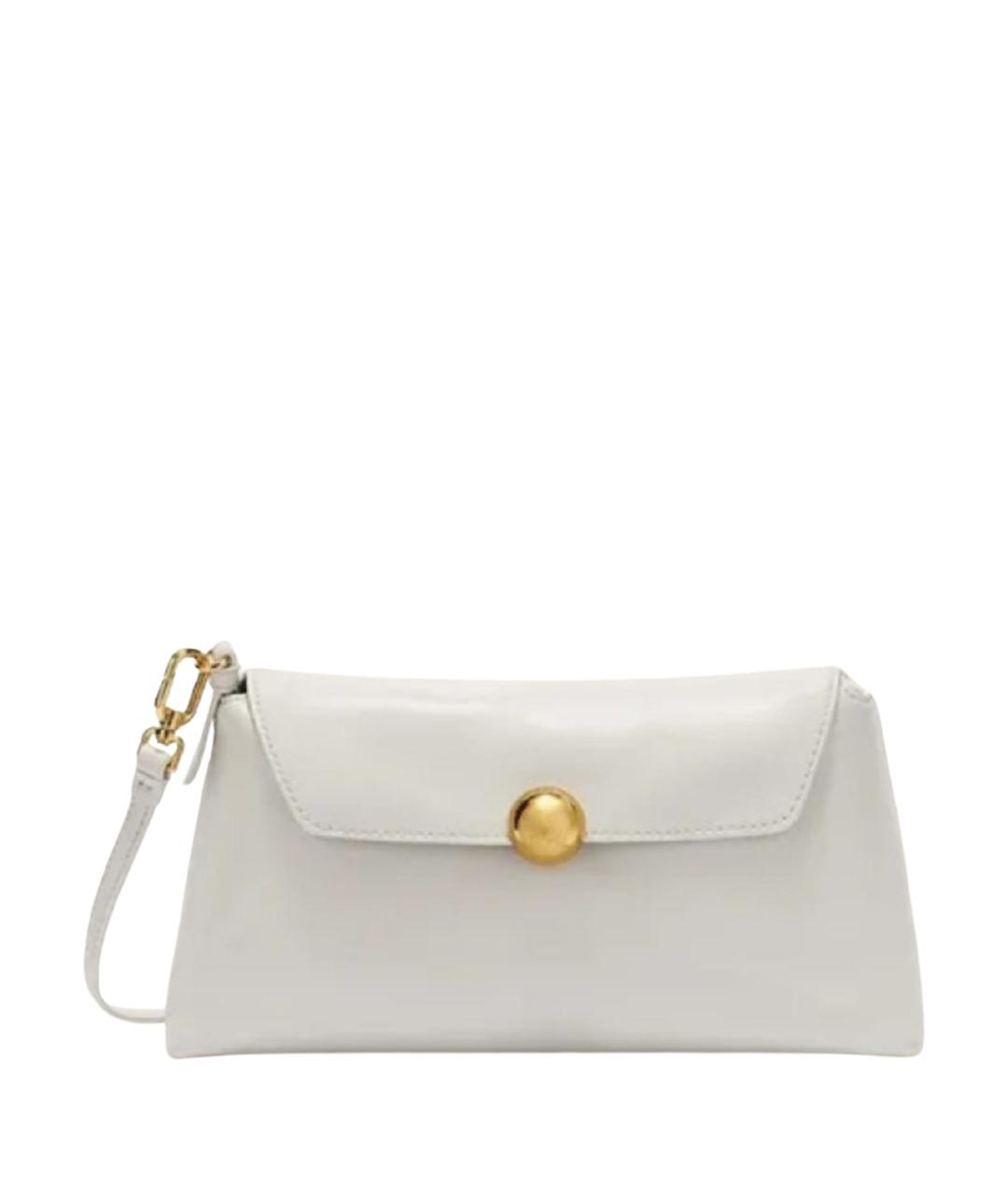 FURLA Белая кожаная сумка через плечо, фото 1