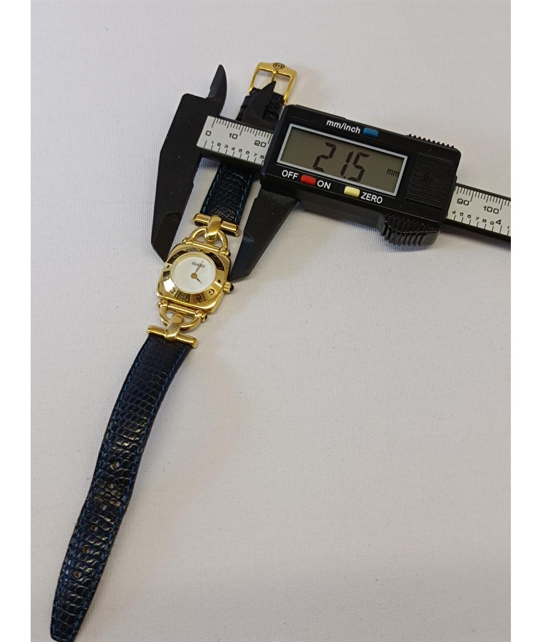 GUCCI Золотые позолоченные часы, фото 8