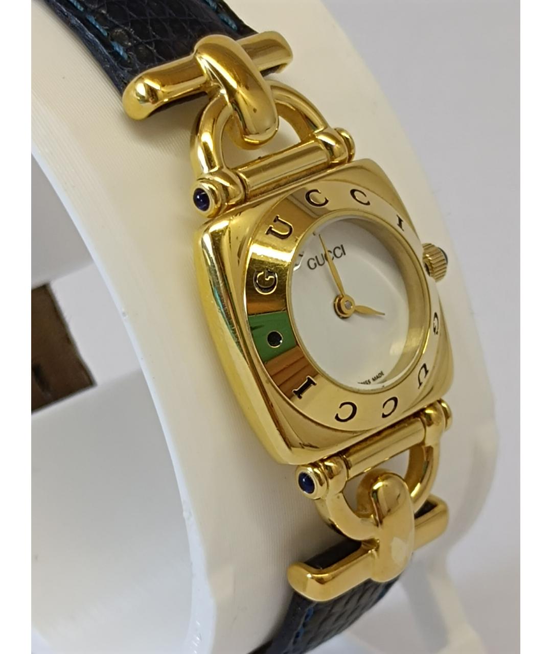 GUCCI Золотые позолоченные часы, фото 3