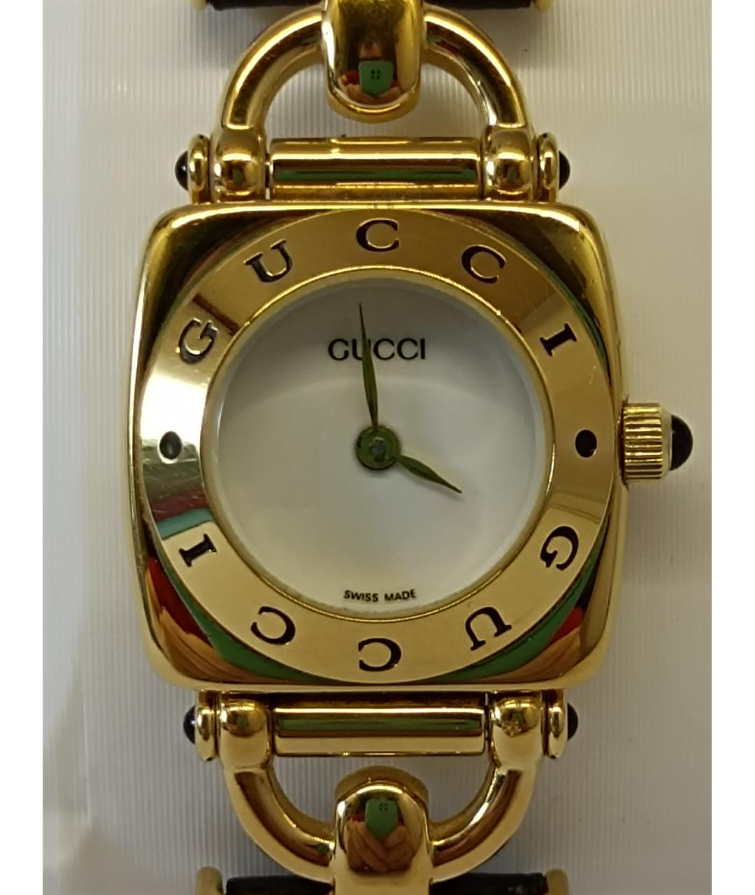 GUCCI Золотые позолоченные часы, фото 2