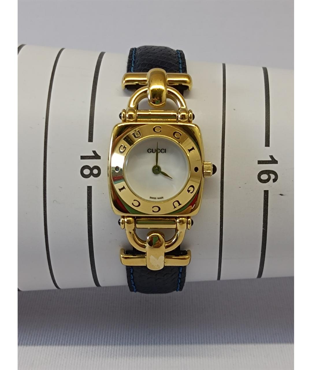 GUCCI Золотые позолоченные часы, фото 6