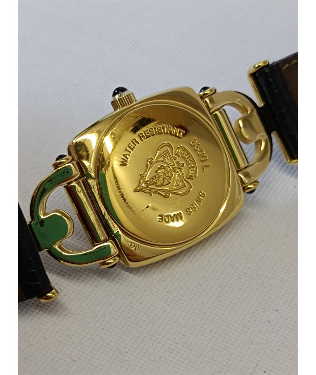 GUCCI Золотые позолоченные часы, фото 7