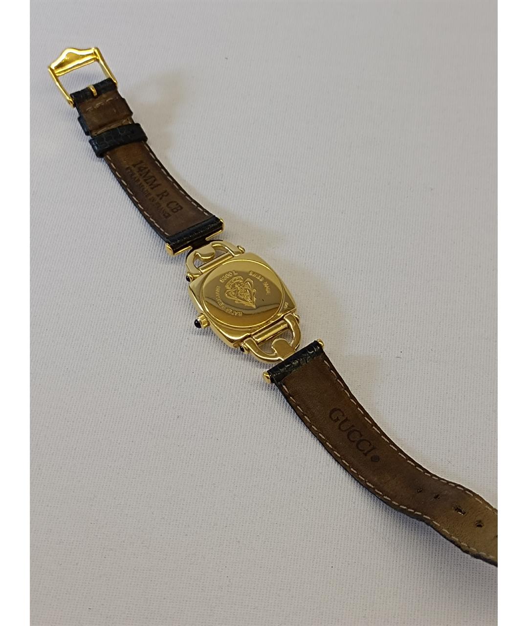 GUCCI Золотые позолоченные часы, фото 9