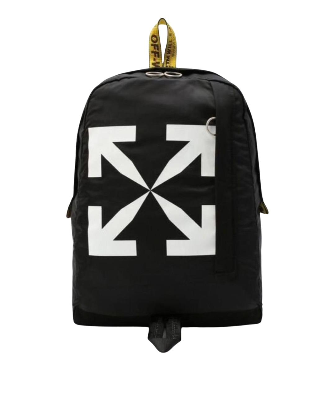 OFF-WHITE Черный рюкзак, фото 1