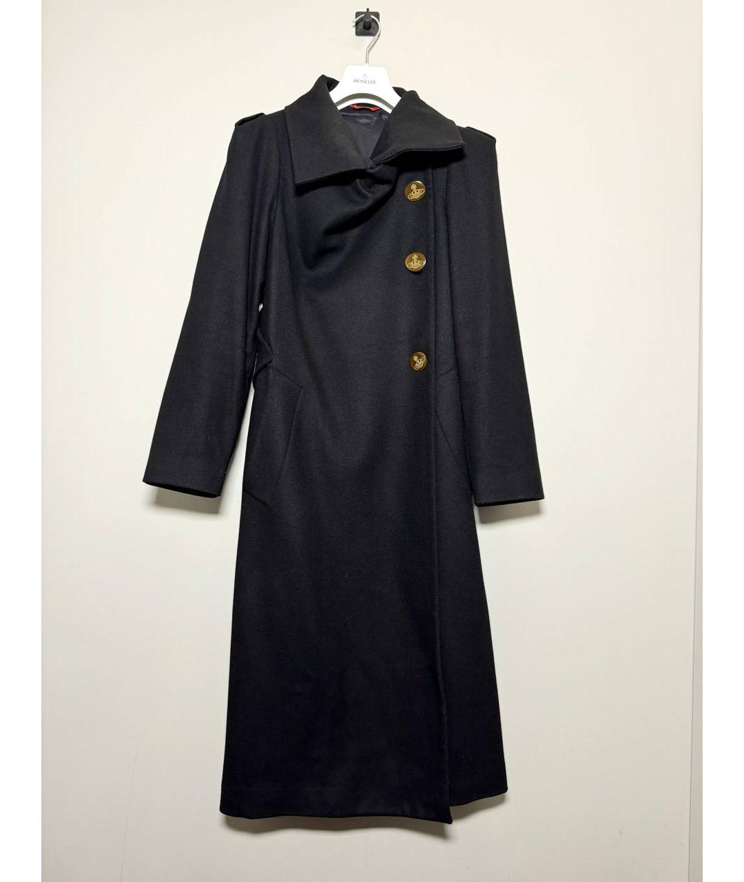 VIVIENNE WESTWOOD Черное пальто, фото 6