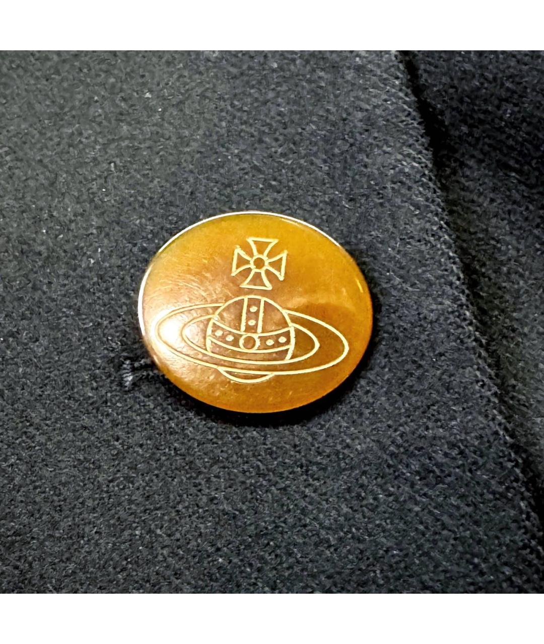 VIVIENNE WESTWOOD Черное пальто, фото 4