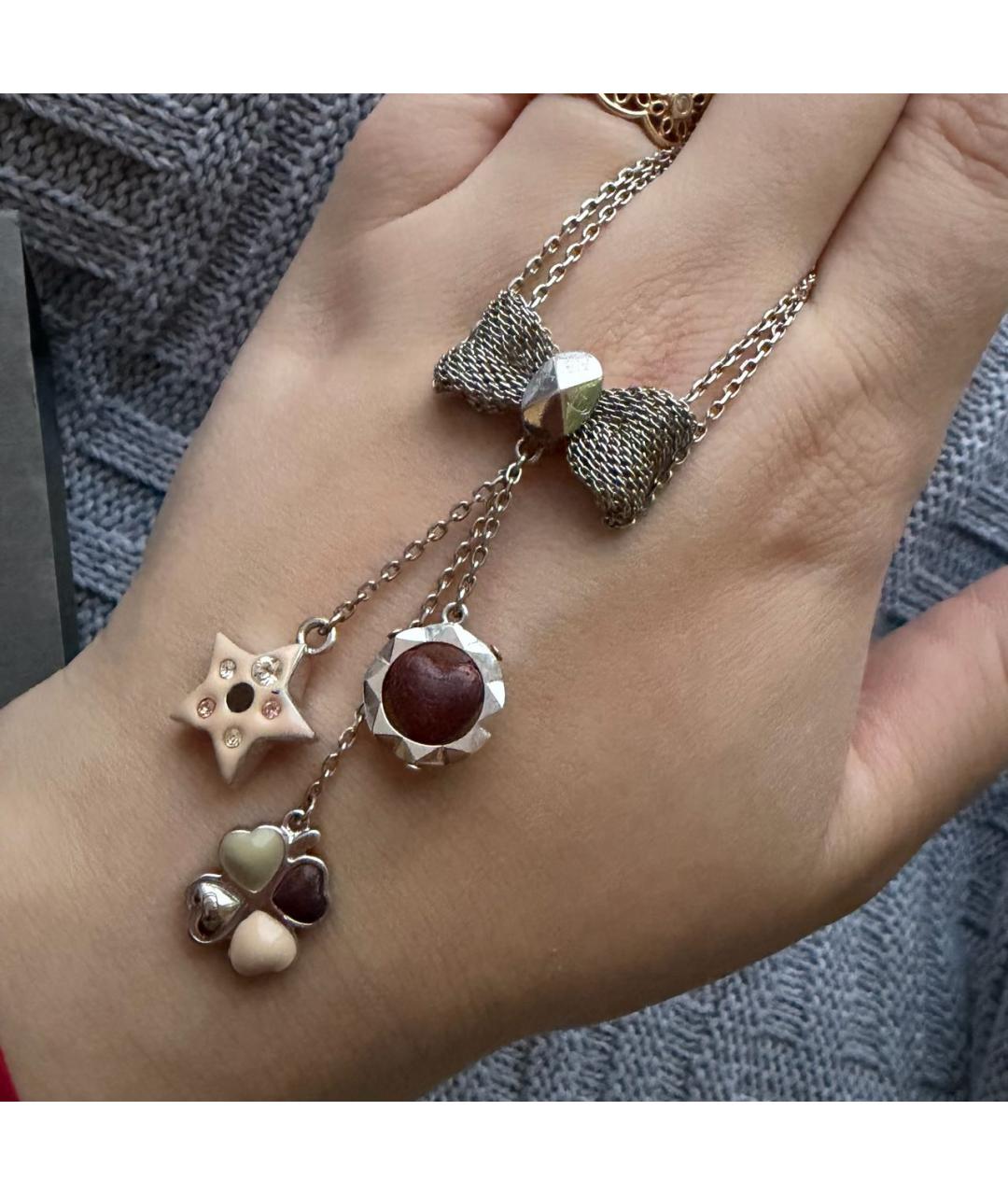 CHRISTIAN DIOR Серебряное колье, фото 9