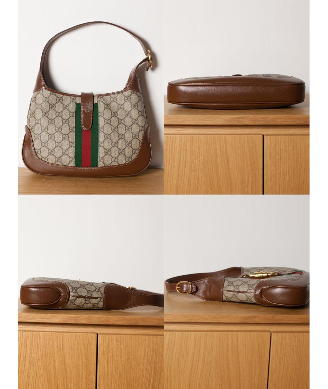 GUCCI Коричневая сумка через плечо, фото 6