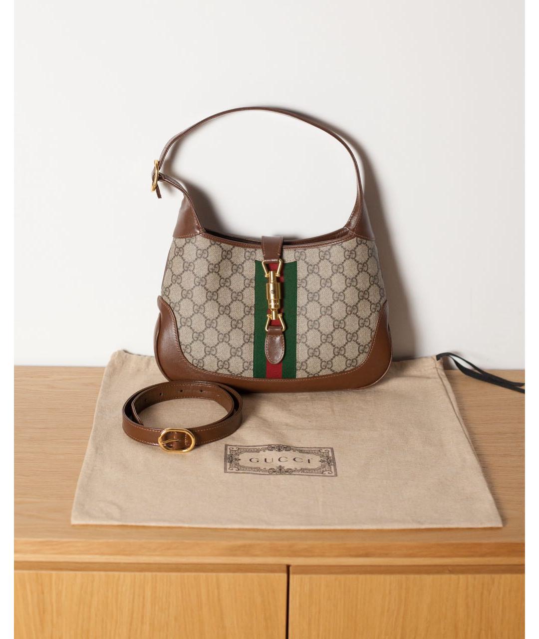 GUCCI Коричневая сумка через плечо, фото 2