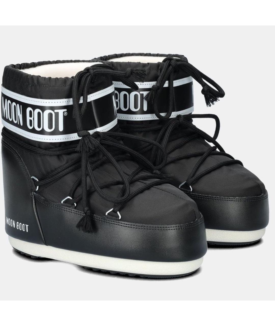 MOON BOOT Черные сапоги, фото 3