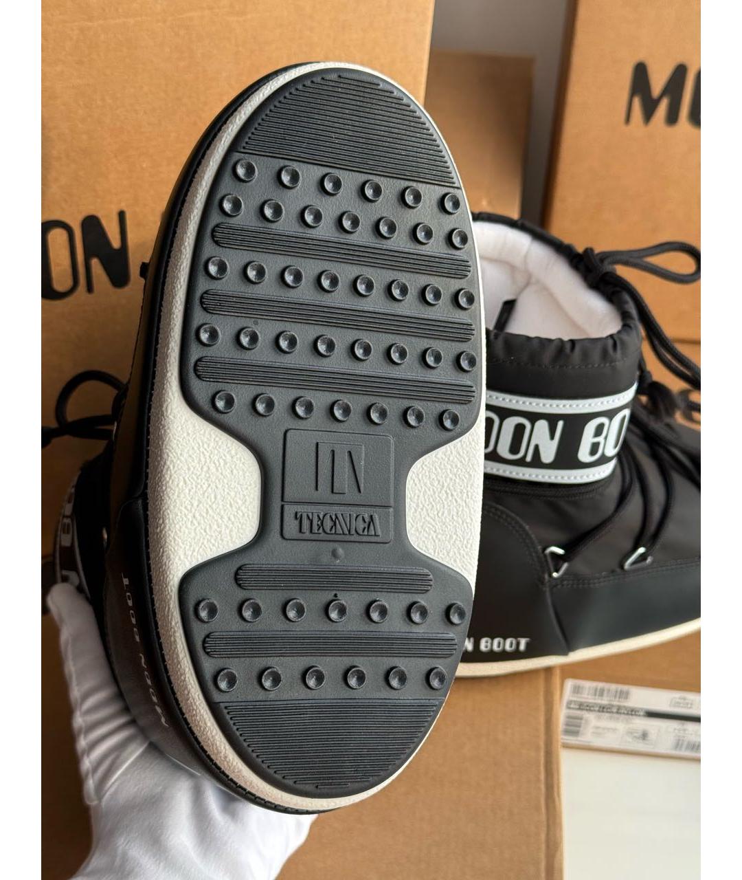 MOON BOOT Черные сапоги, фото 7