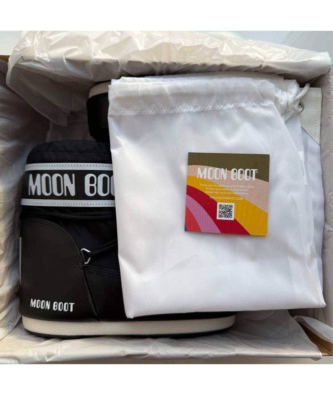 MOON BOOT Черные сапоги, фото 7