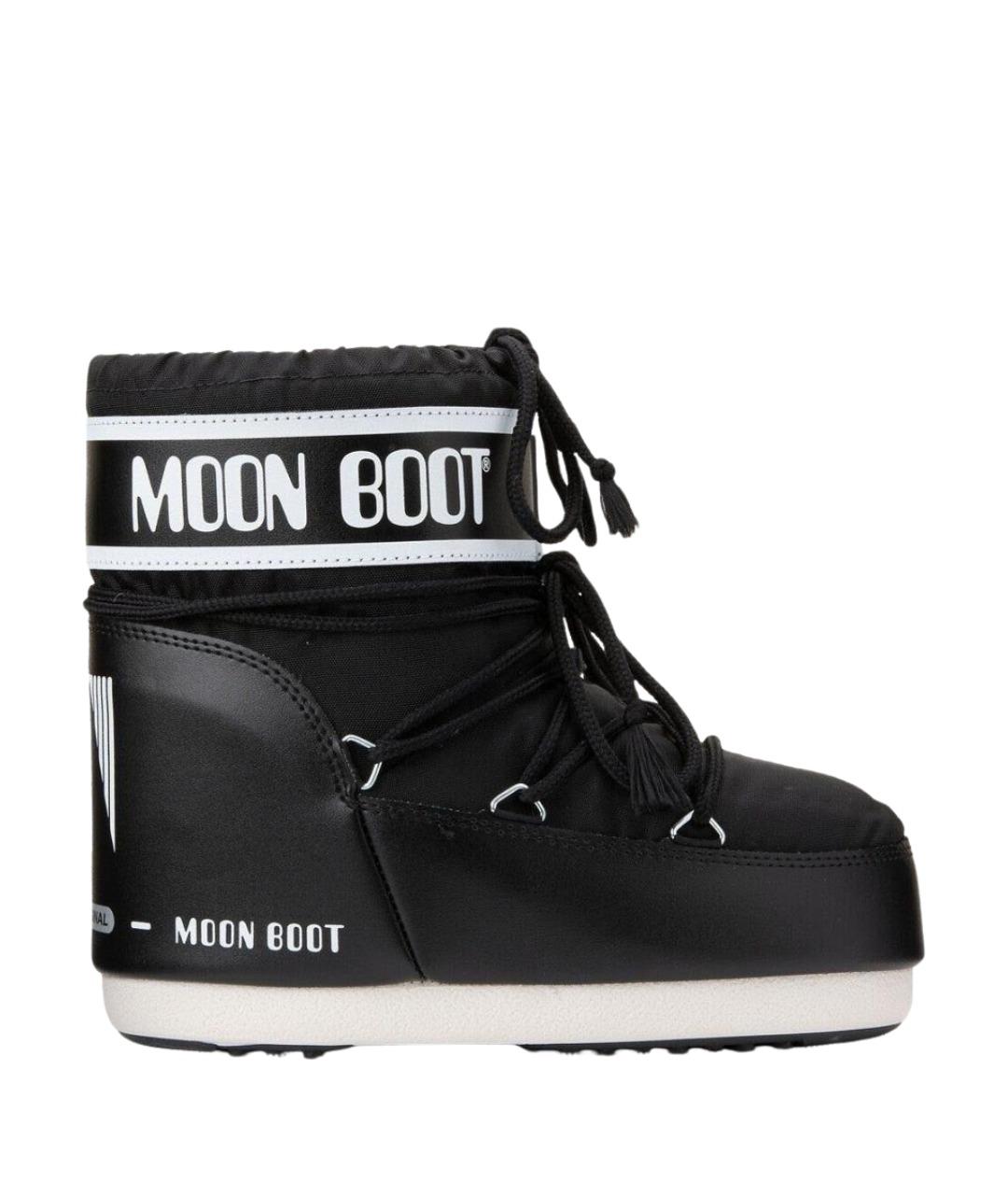 MOON BOOT Черные сапоги, фото 1