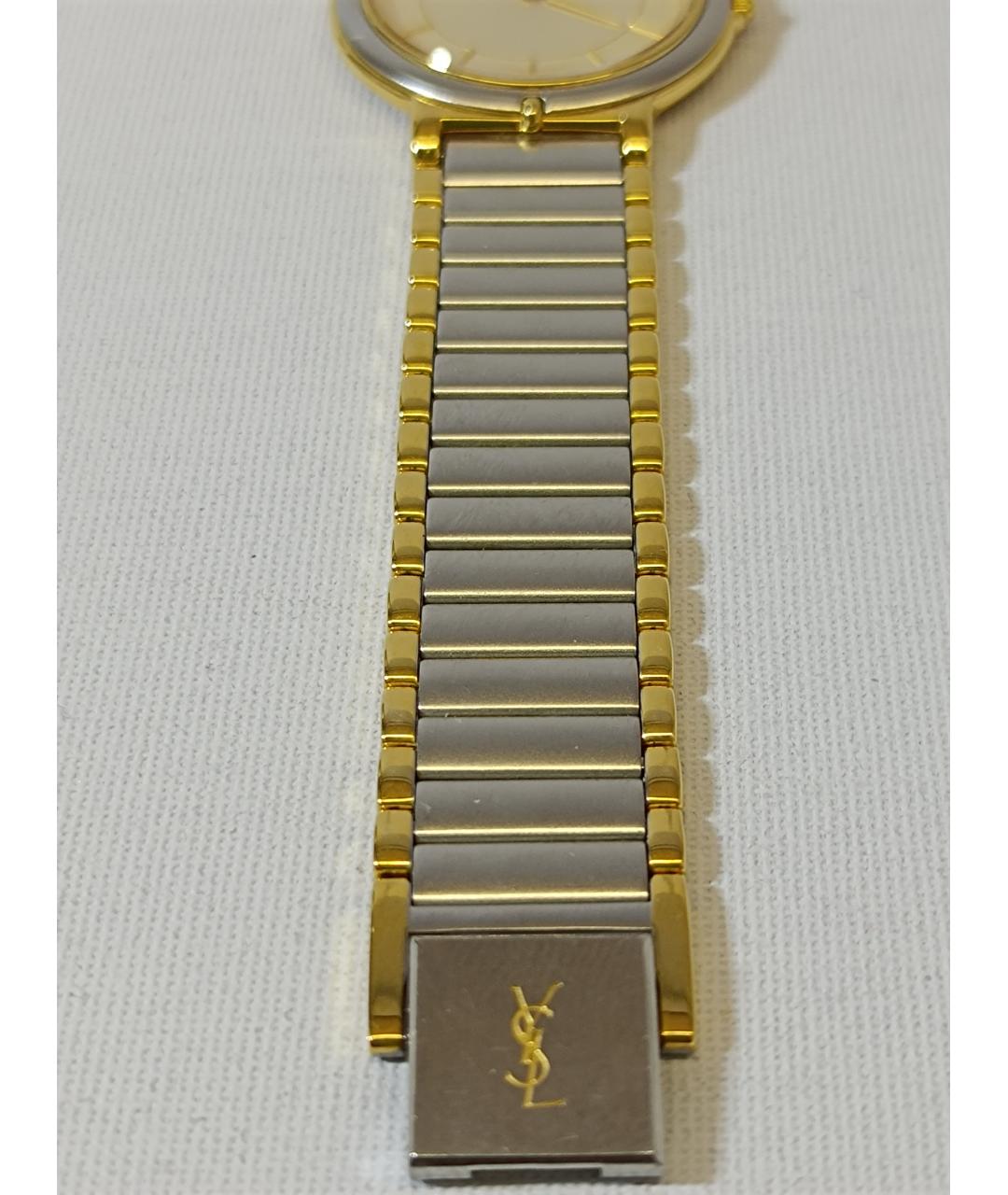 SAINT LAURENT Серебряные металлические часы, фото 8