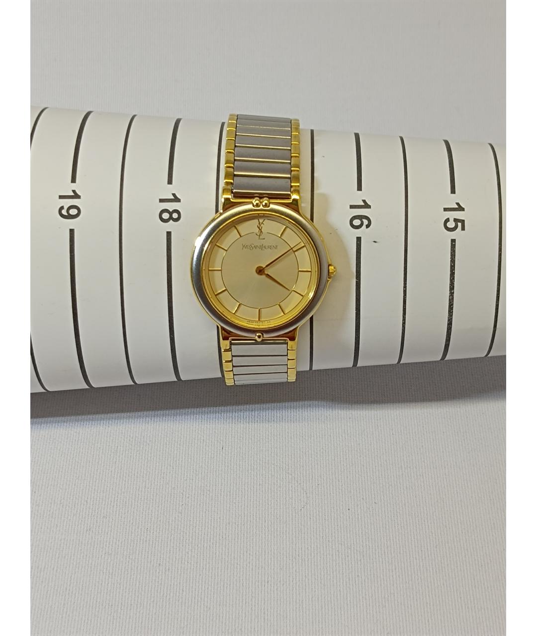 SAINT LAURENT Серебряные металлические часы, фото 6