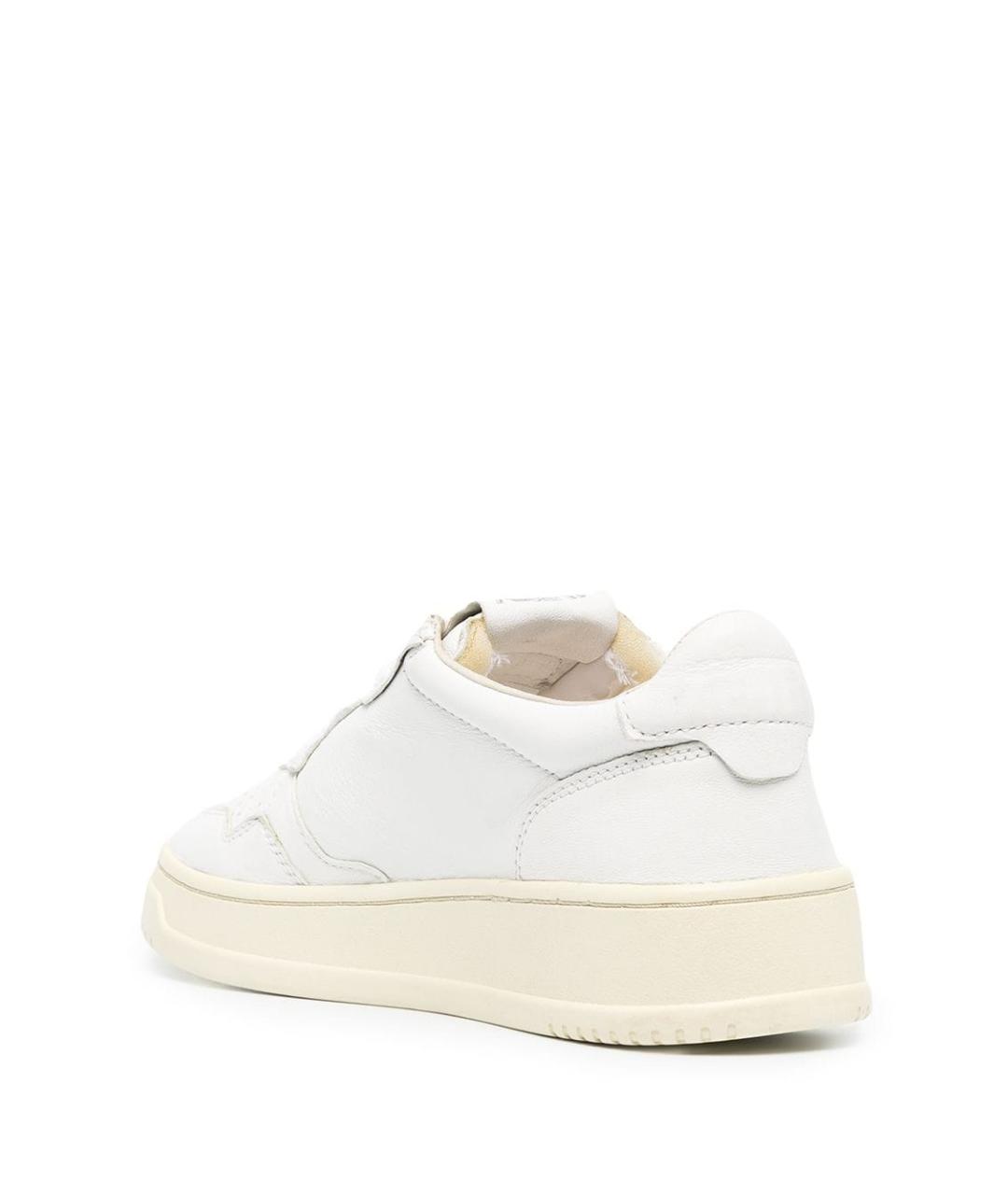 AUTRY Белые кожаные кеды, фото 3