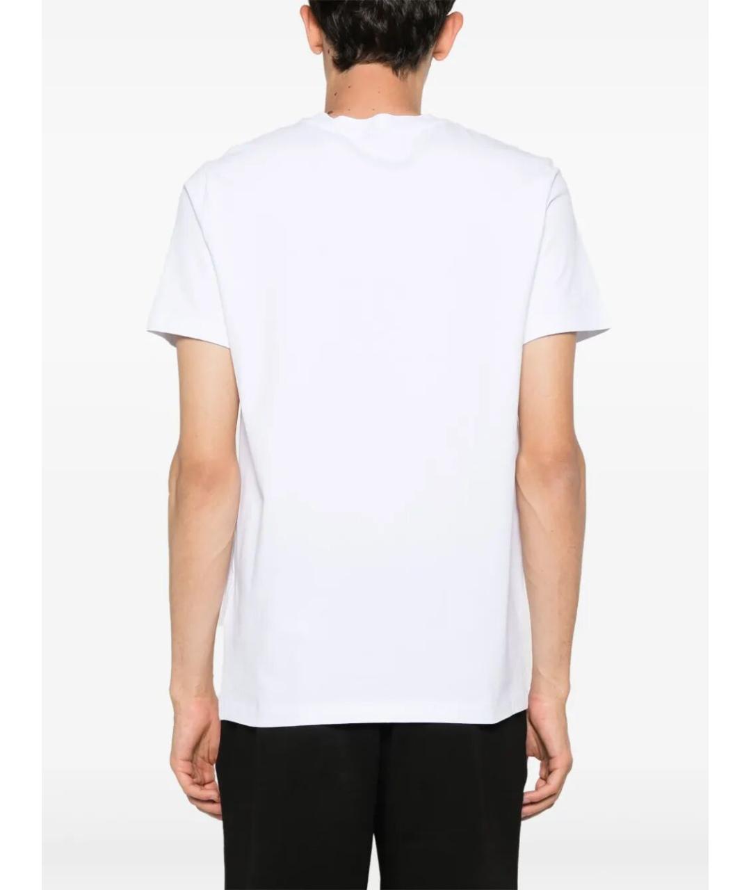 MONCLER Белая хлопковая футболка, фото 3