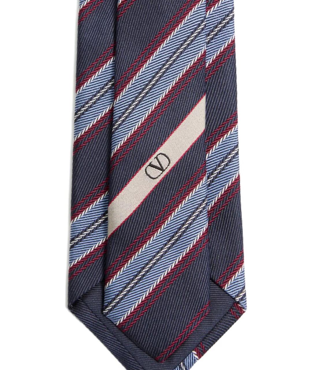 VALENTINO Мульти шелковый галстук, фото 3