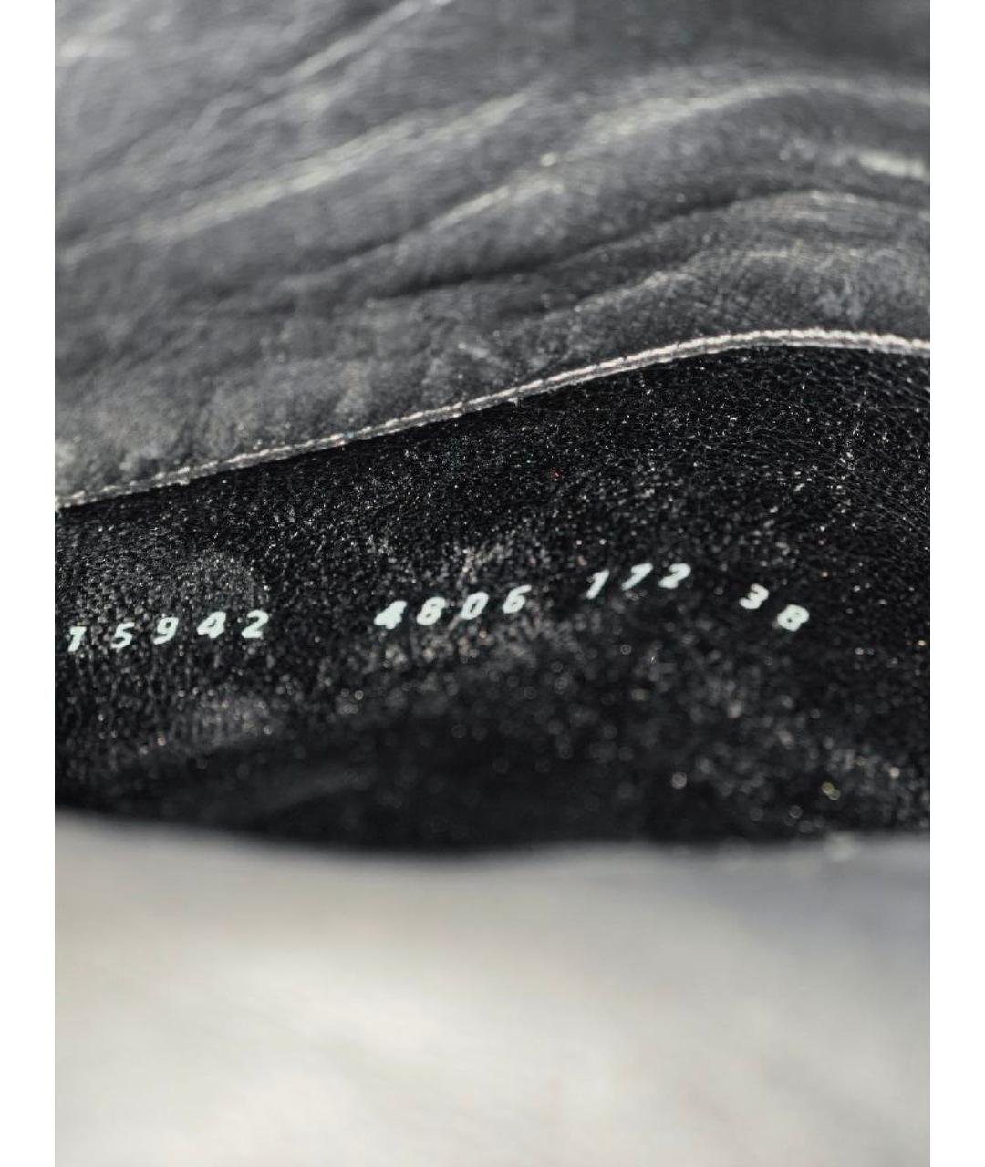 CASADEI Черные кожаные ботфорты, фото 8