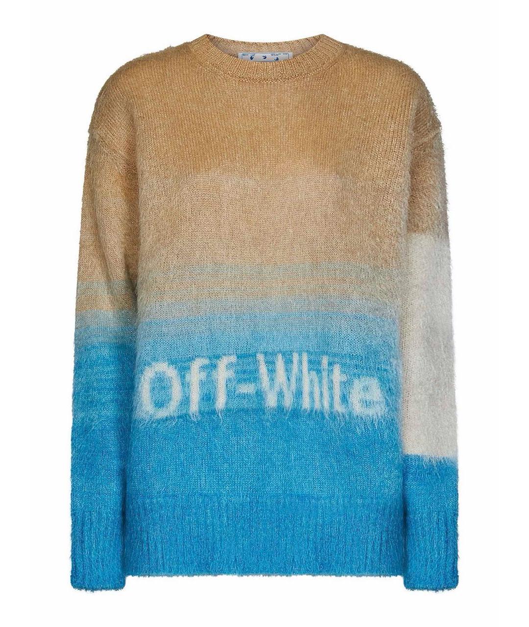 OFF-WHITE Мульти шерстяной джемпер / свитер, фото 1