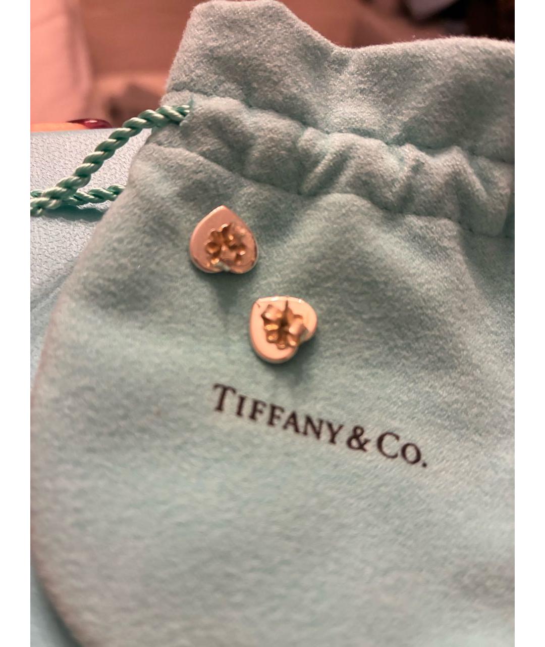 TIFFANY&CO Серебряные серебряные серьги, фото 3