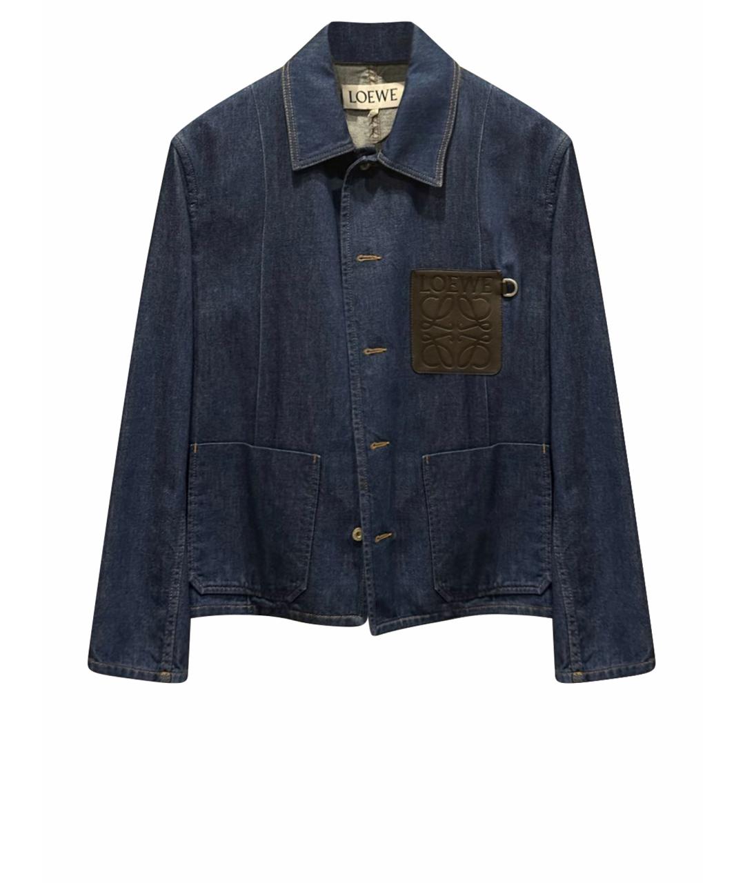 LOEWE Синяя деним рубашка, фото 1