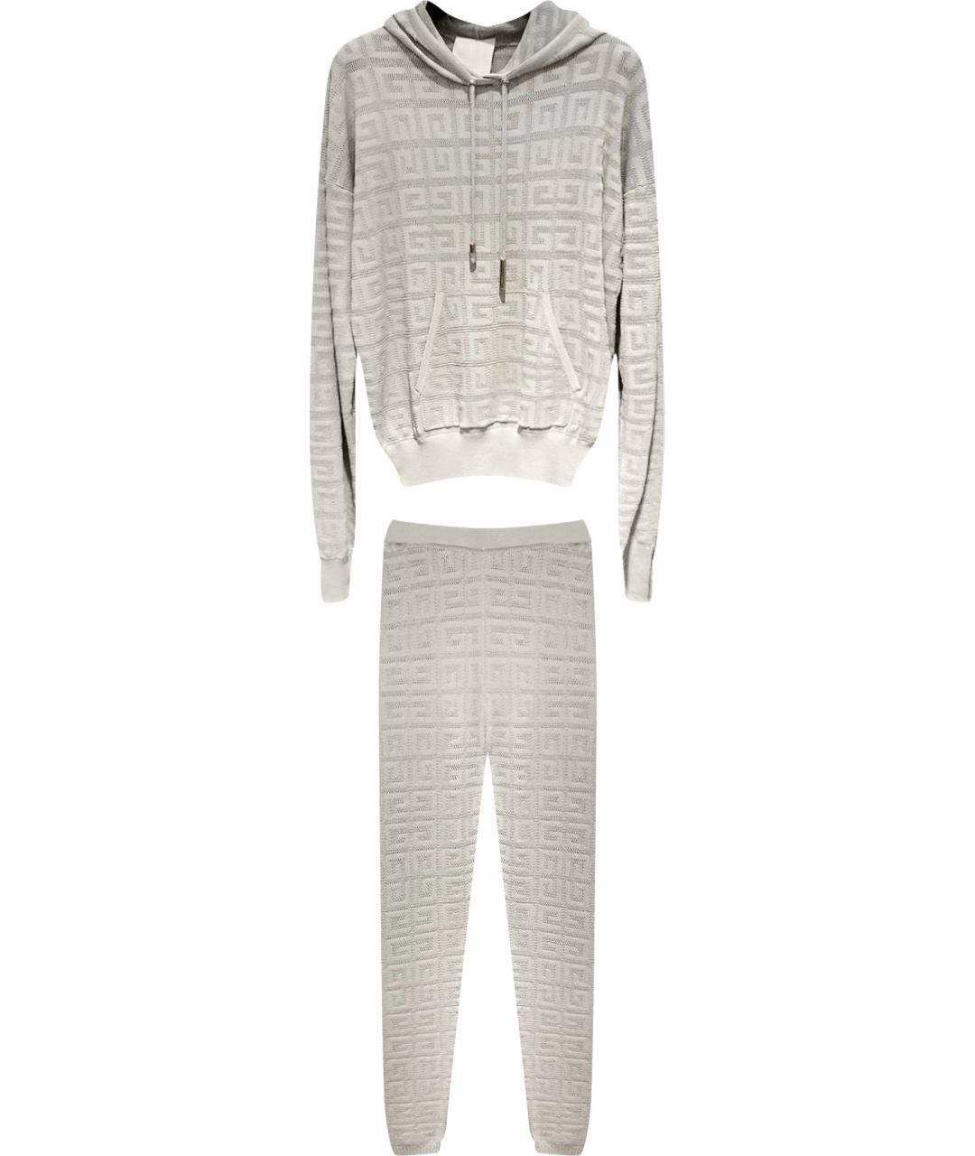 GIVENCHY Серый хлопковый спортивные костюмы, фото 1
