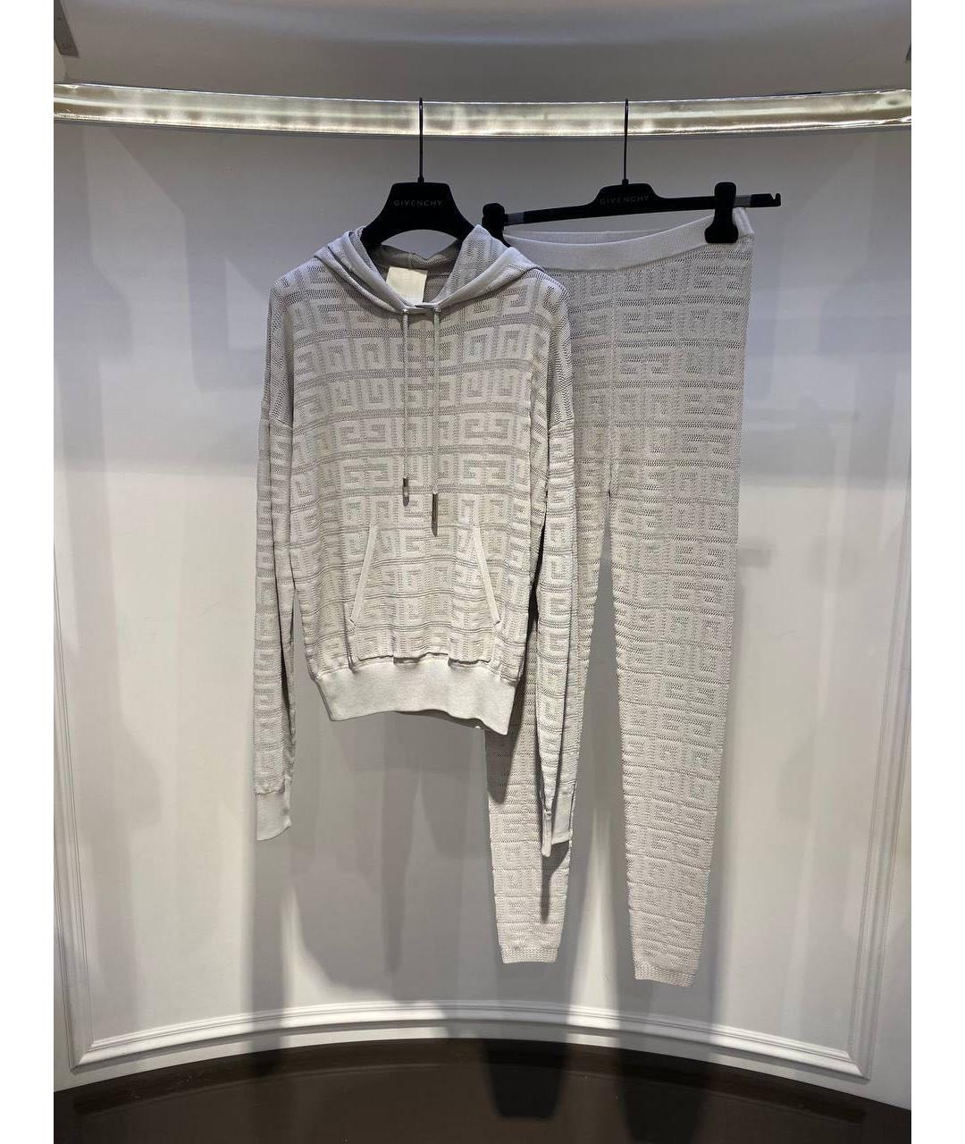 GIVENCHY Серый хлопковый спортивные костюмы, фото 3