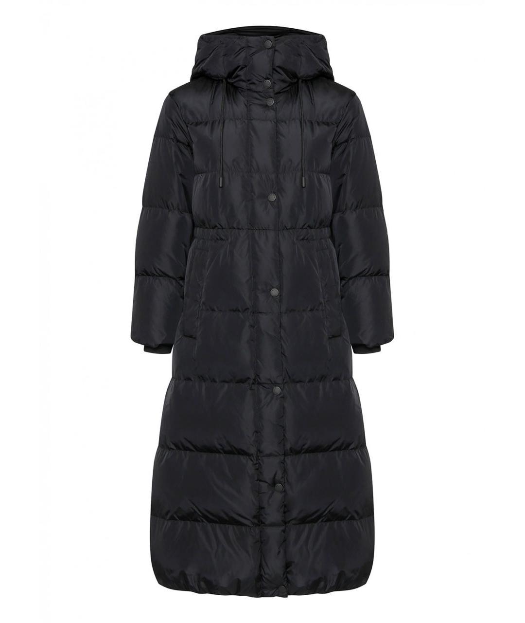 WEEKEND MAX MARA Черный полиамидовый пуховик, фото 1