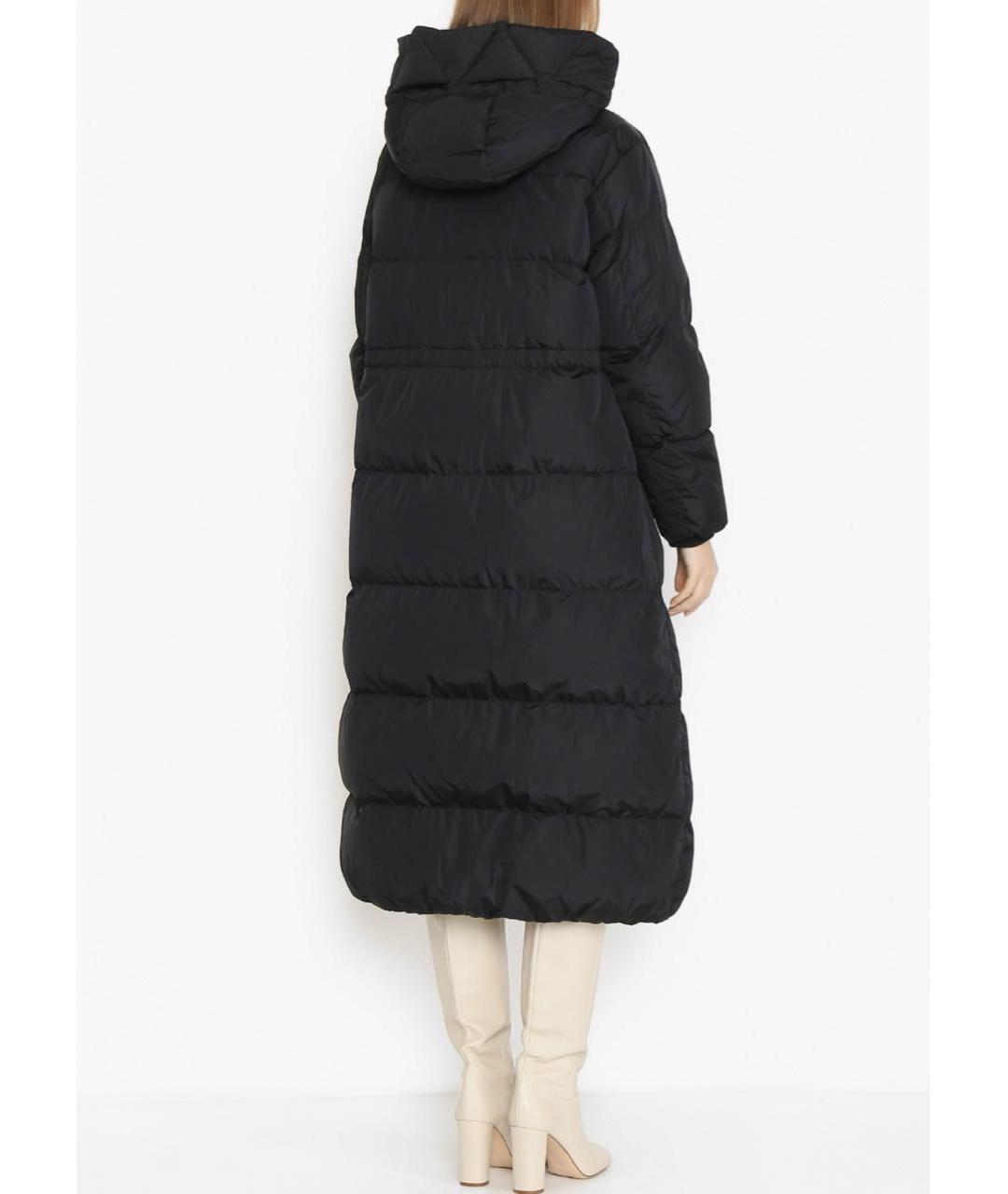WEEKEND MAX MARA Черный полиамидовый пуховик, фото 2