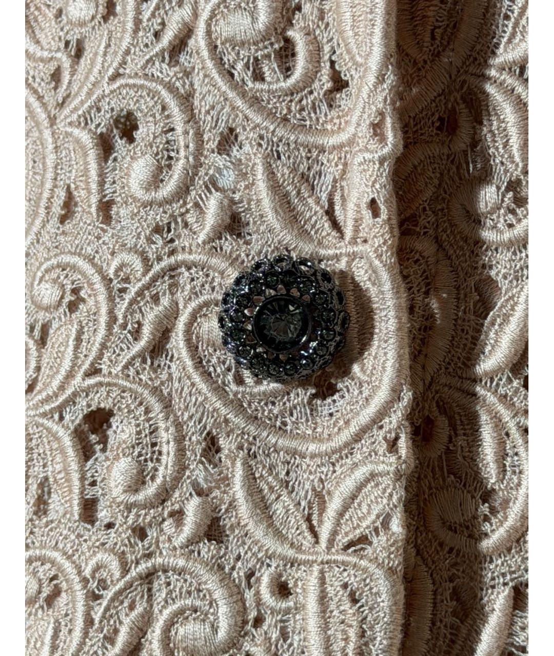 DOLCE&GABBANA Розовый хлопковый жакет/пиджак, фото 4