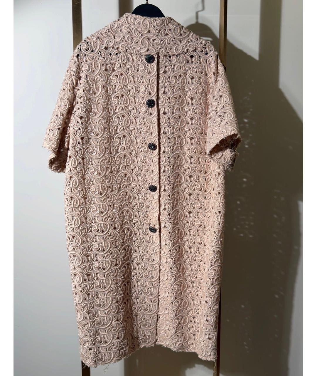 DOLCE&GABBANA Розовый хлопковый жакет/пиджак, фото 2