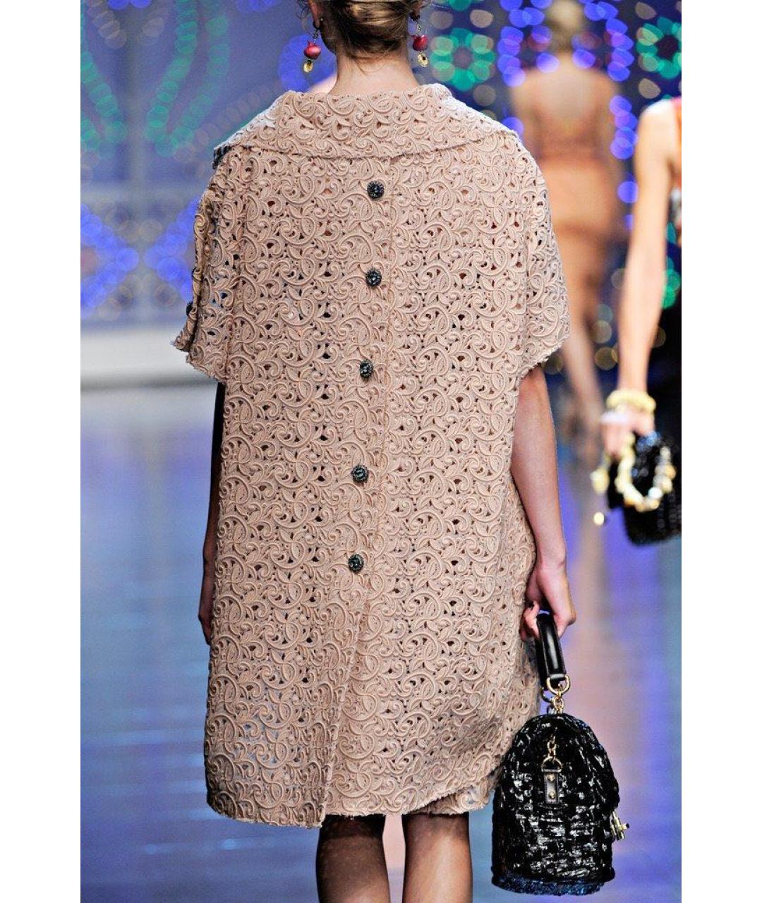 DOLCE&GABBANA Розовый хлопковый жакет/пиджак, фото 6