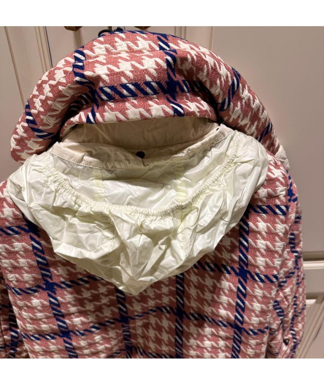 MONCLER GRENOBLE Розовый пуховик, фото 6