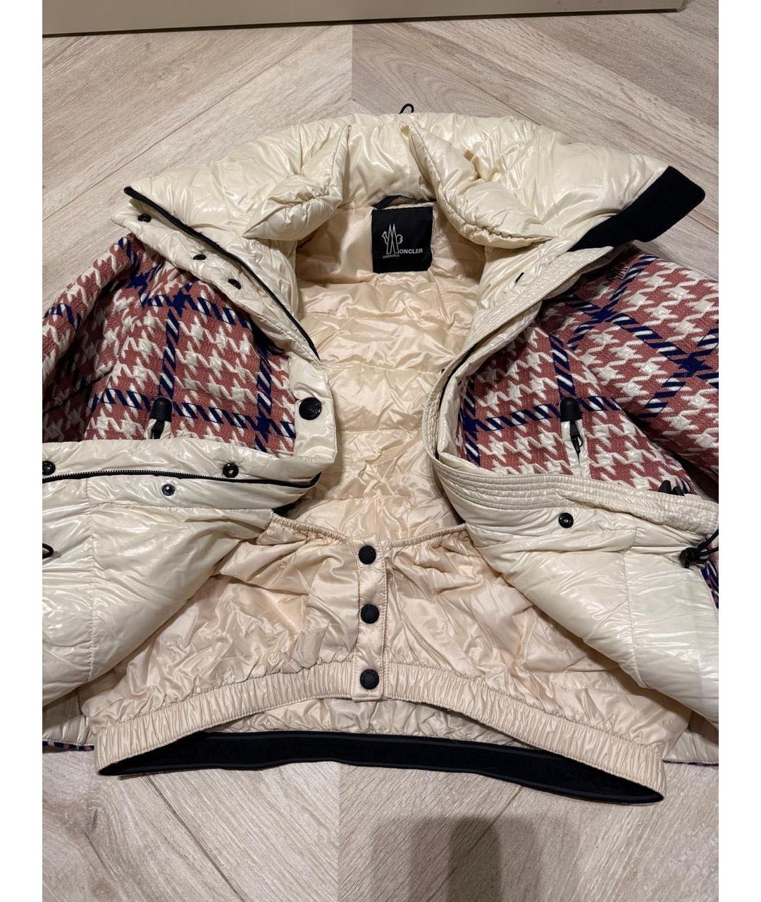 MONCLER GRENOBLE Розовый пуховик, фото 8