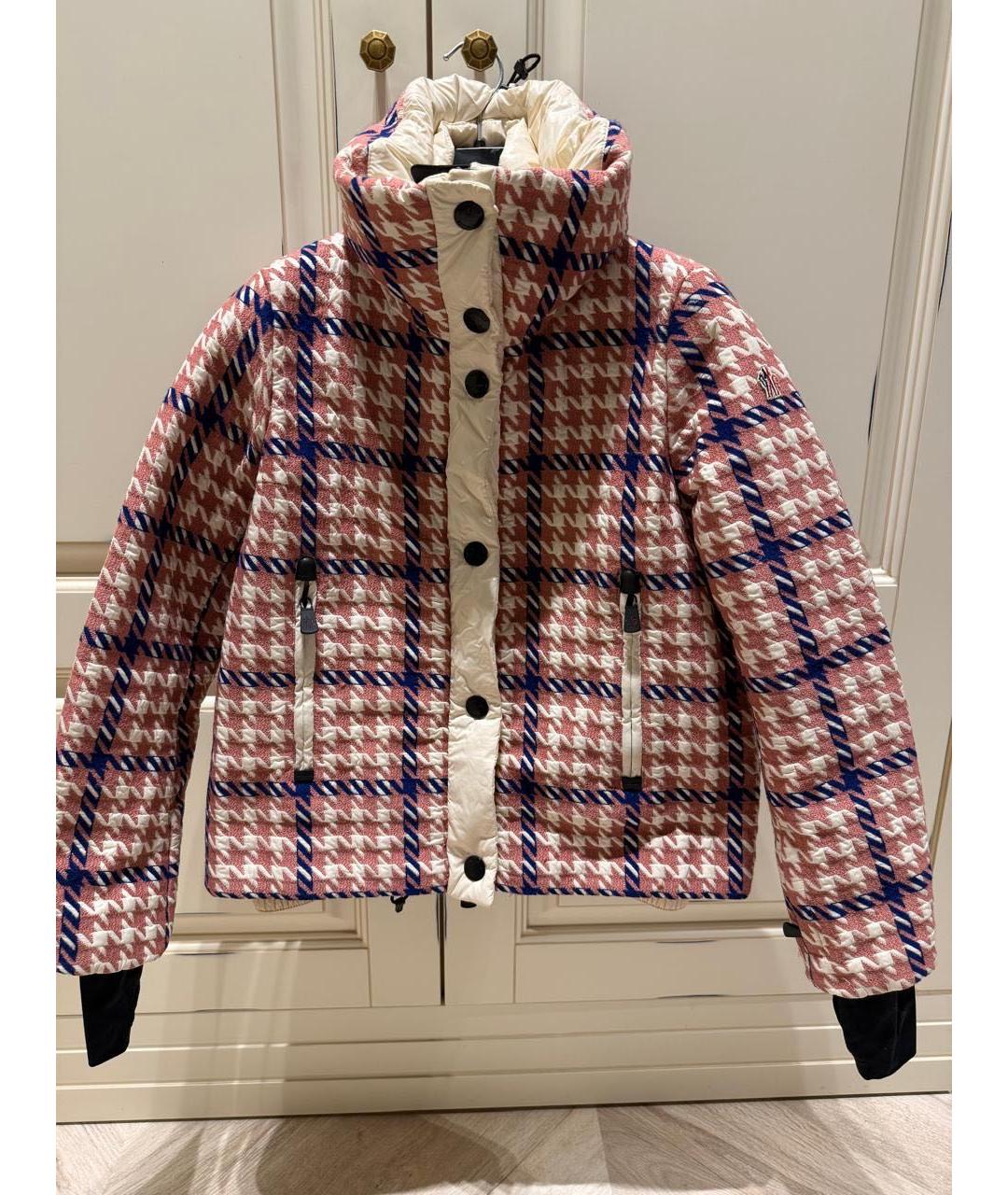 MONCLER GRENOBLE Розовый пуховик, фото 9