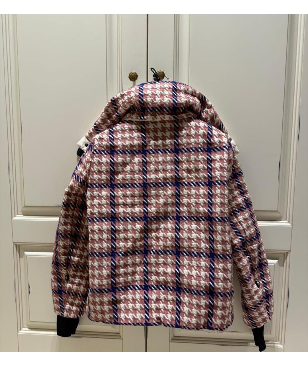 MONCLER GRENOBLE Розовый пуховик, фото 2