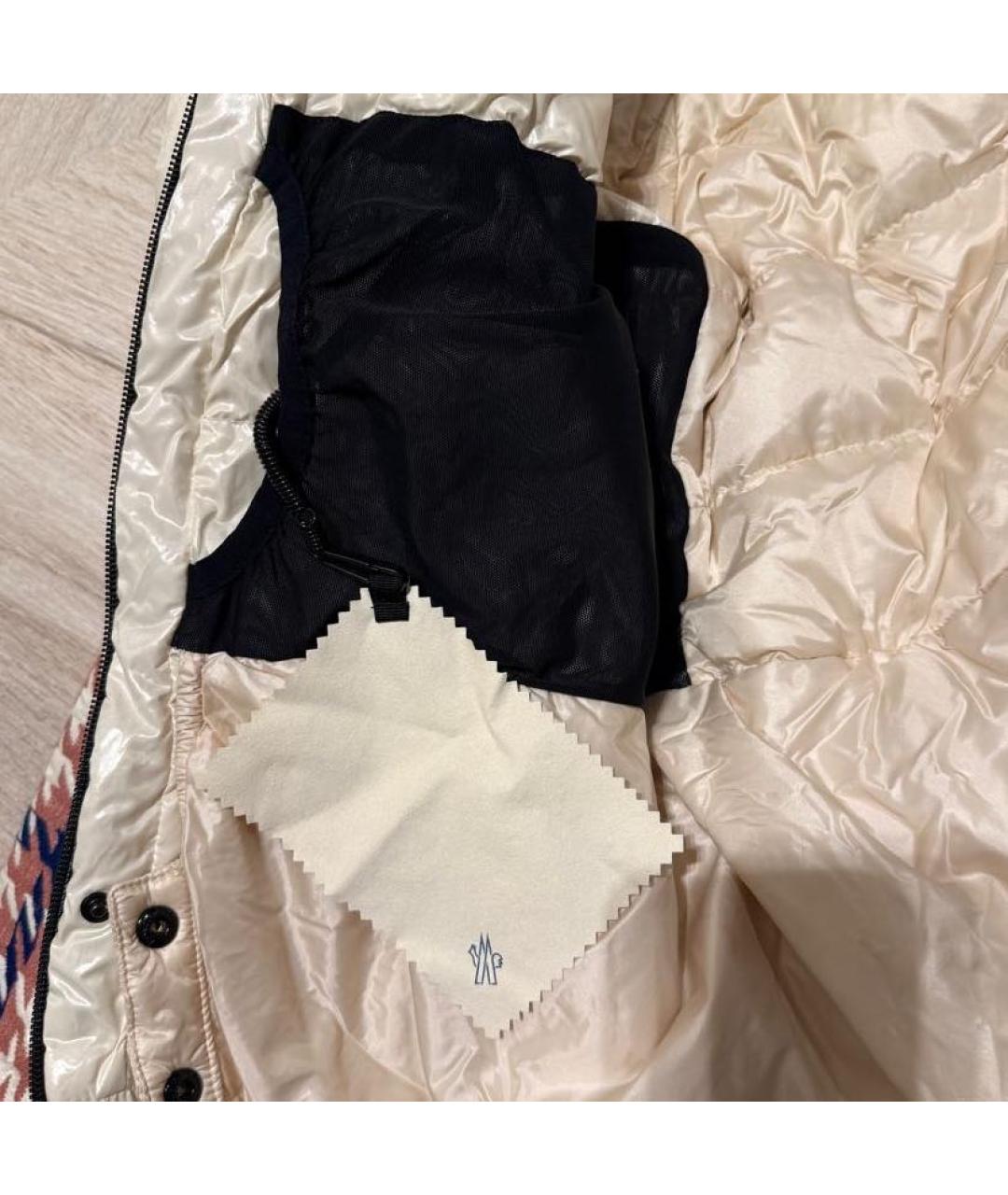 MONCLER GRENOBLE Розовый пуховик, фото 4