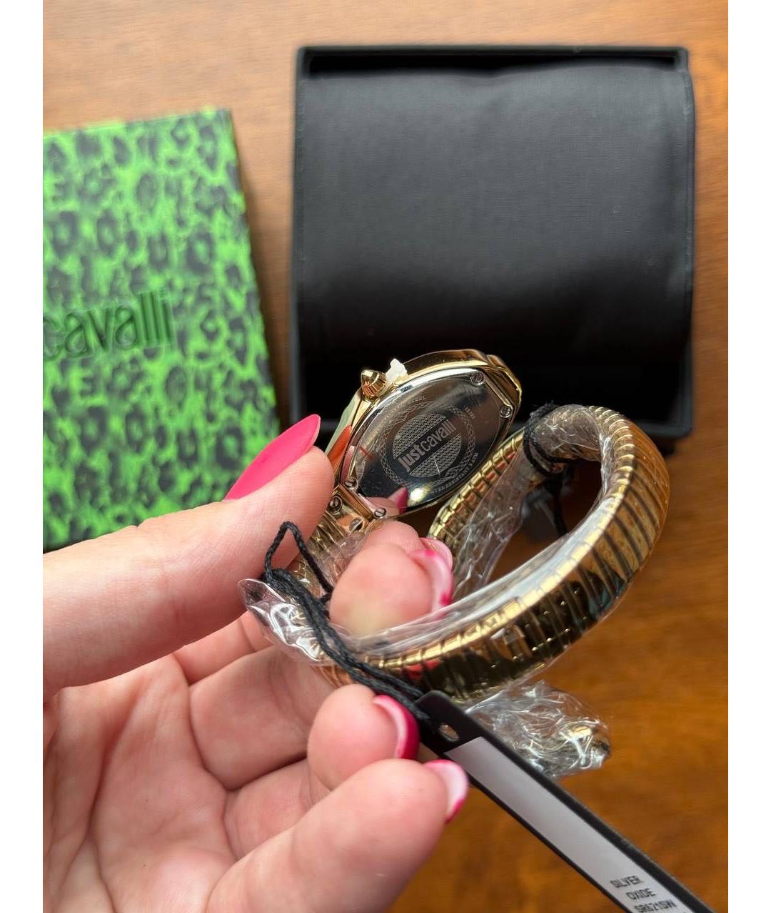 JUST CAVALLI Золотые часы, фото 3