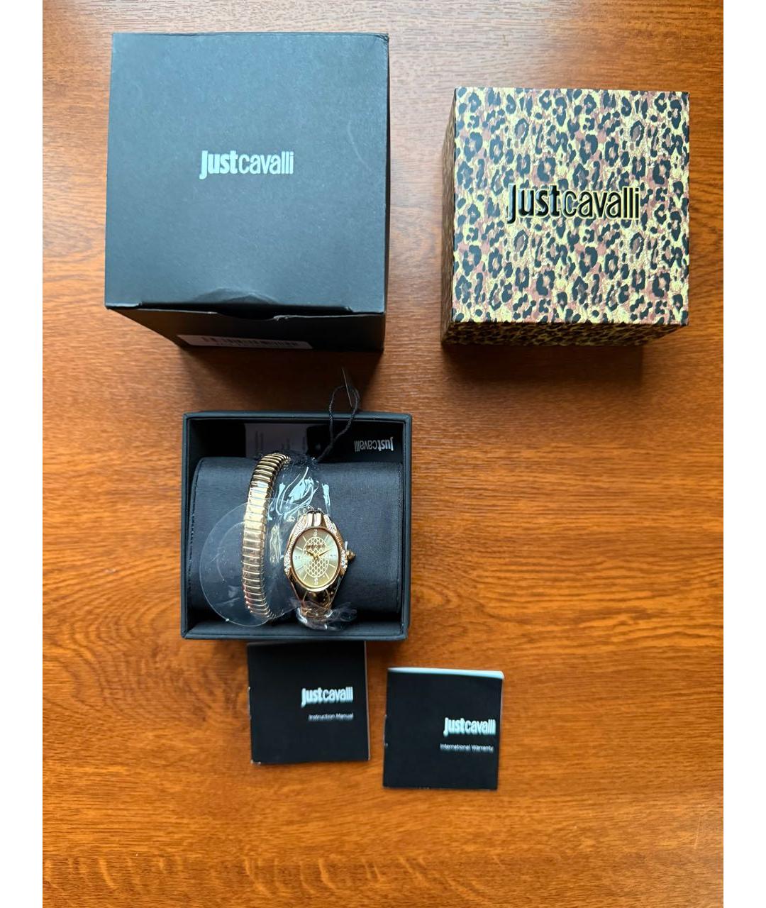 JUST CAVALLI Золотые часы, фото 4