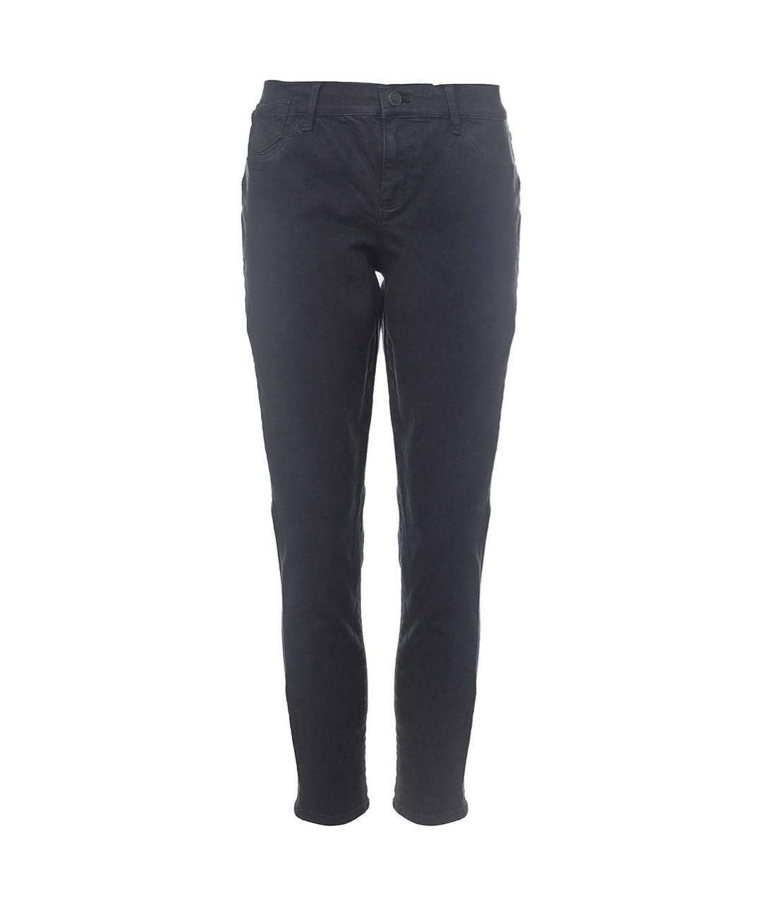 JUICY COUTURE Черные хлопко-эластановые джинсы слим, фото 1