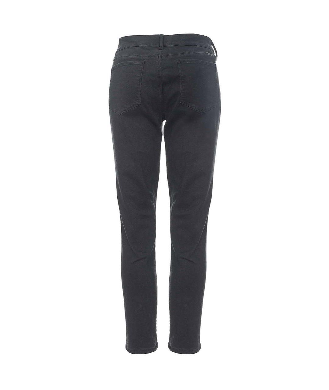 JUICY COUTURE Черные хлопко-эластановые джинсы слим, фото 2