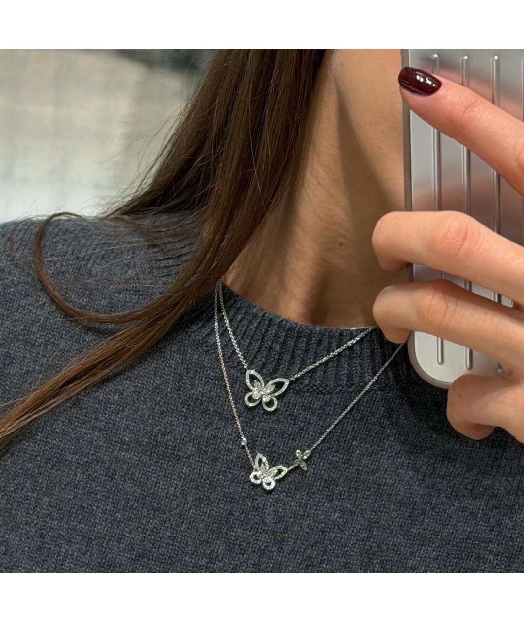 GRAFF Серебряное колье из белого золота, фото 6