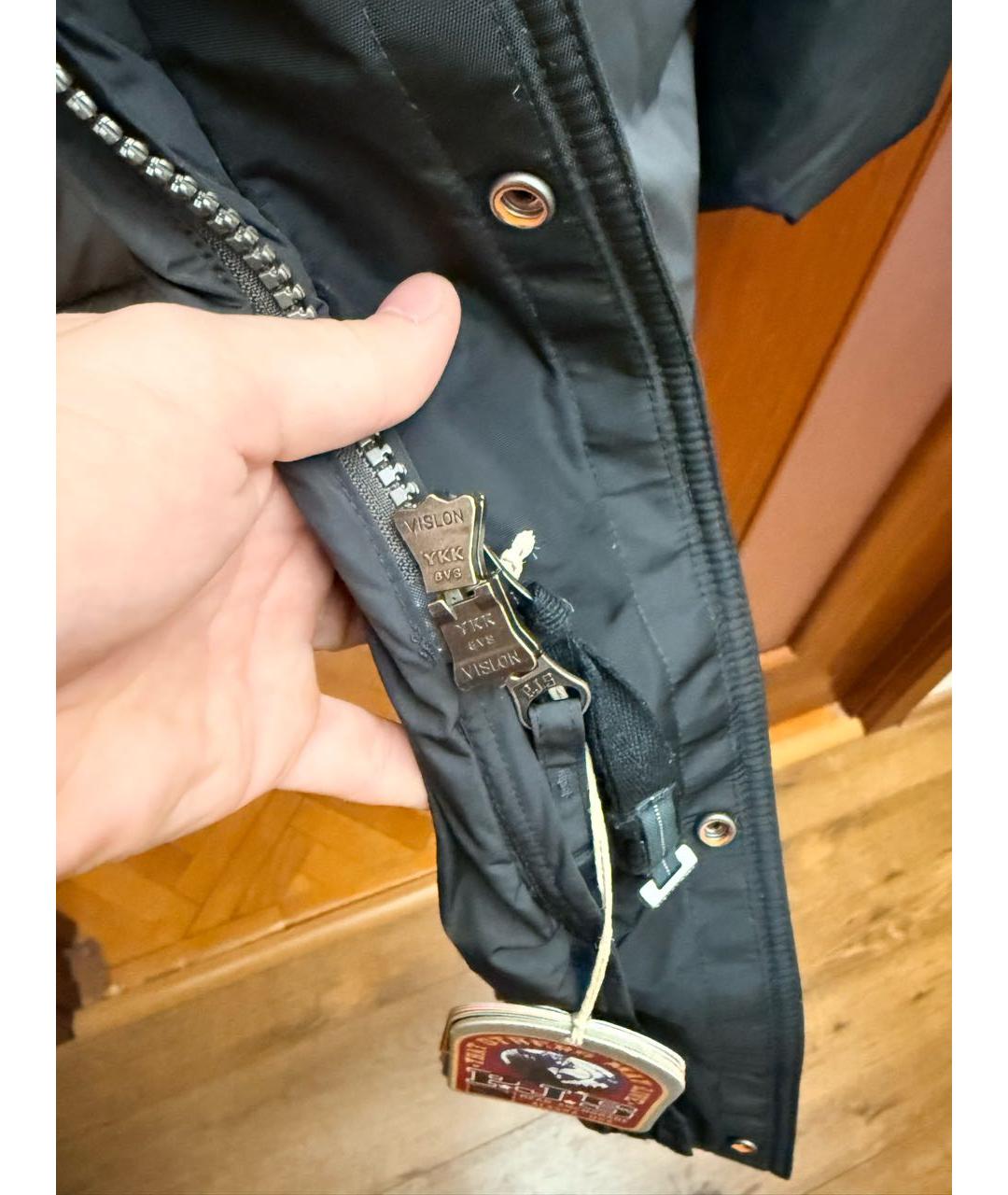 PARAJUMPERS Черный полиамидовый пуховик, фото 5